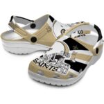 Customized New Orleans Saints Football Helmet Crocs Best selling