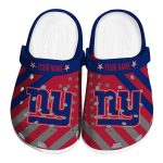 Customized New York Giants Star Spangled Graphic Crocs Best selling