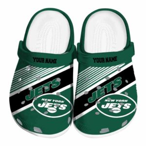 Customized New York Jets Vibrant Dual Tone Crocs Best selling