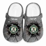 Customized Oakland Athletics Cracked Ground Texture Crocs Best selling