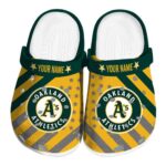 Customized Oakland Athletics Star Spangled Graphic Crocs Best selling
