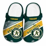 Customized Oakland Athletics Vibrant Dual Tone Crocs Best selling