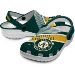 Customized Oakland Athletics Vibrant Dual Tone Crocs Best selling