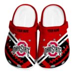 Customized Ohio State Buckeyes Football Motif Crocs Best selling
