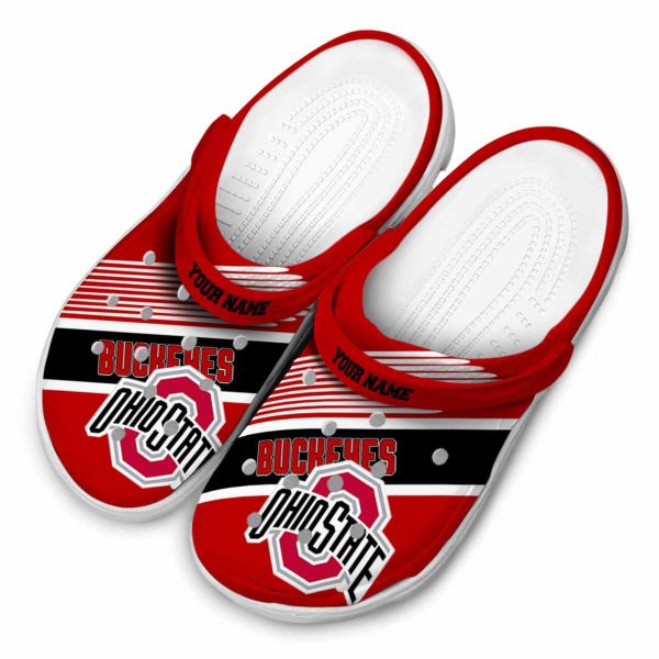 Customized Ohio State Buckeyes Vibrant Dual Tone Crocs Trendy