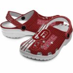 Customized Oklahoma Sooners Contrasting Stripes Crocs Best selling