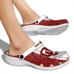 Customized Oklahoma Sooners Vertical Stripes Crocs Best selling