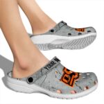 Customized Oklahoma State Cowboys Cracked Texture Crocs Best selling