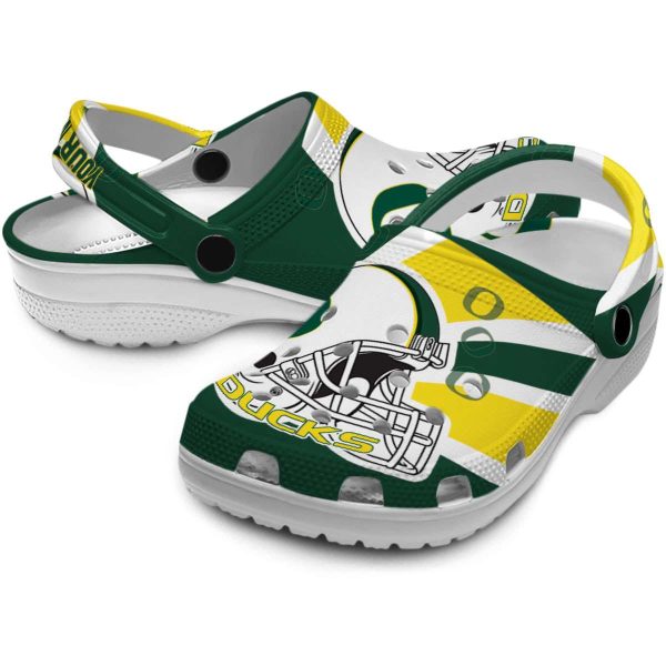 Customized Oregon Ducks Football Helmet Crocs Latest Model