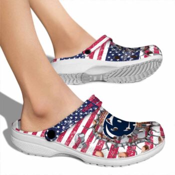 Customized Penn State Nittany Lions Freedom Splinter Crocs High quality