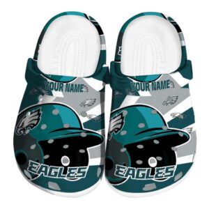 Customized Philadelphia Eagles Baseball Helmet Crocs Best selling