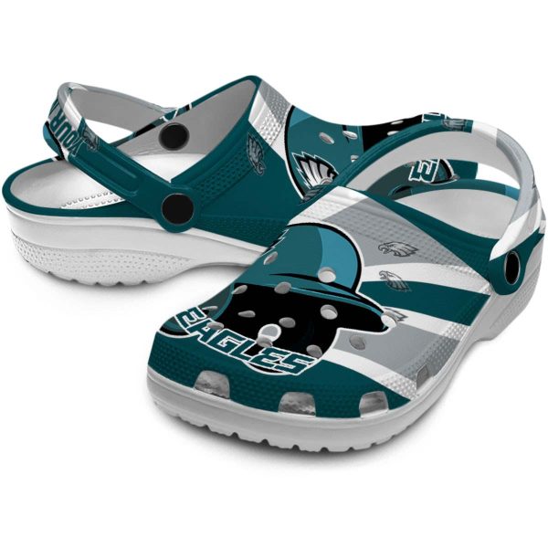 Customized Philadelphia Eagles Baseball Helmet Crocs Latest Model
