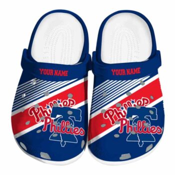 Customized Philadelphia Phillies Vibrant Dual Tone Crocs Best selling