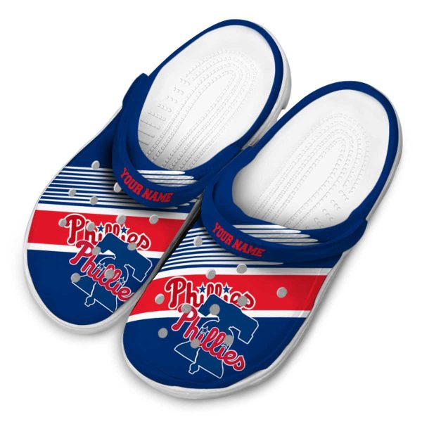 Customized Philadelphia Phillies Vibrant Dual Tone Crocs Trendy