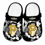 Customized Pittsburgh Pirates Gripping Hand Crocs Best selling