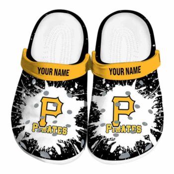 Customized Pittsburgh Pirates Splash Art Crocs Best selling