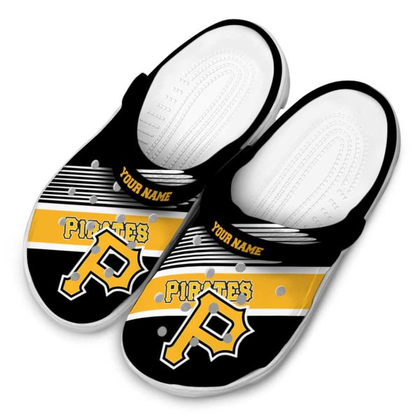 Customized Pittsburgh Pirates Vibrant Dual Tone Crocs Trendy