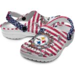 Customized Pittsburgh Steelers Freedom Splinter Crocs Best selling