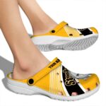 Customized Pittsburgh Steelers Vibrant Dual Tone Crocs Best selling