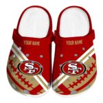 Customized San Francisco 49ers Football Motif Crocs Best selling