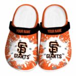 Customized San Francisco Giants Splash Art Crocs Best selling