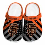 Customized San Francisco Giants Star Spangled Graphic Crocs Best selling