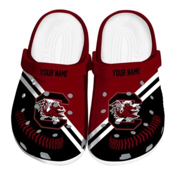 Customized South Carolina Gamecocks Baseball Motif Crocs Best selling