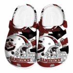 Customized South Carolina Gamecocks Football Helmet Crocs Best selling