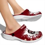Customized South Carolina Gamecocks Splatter Background Crocs Best selling