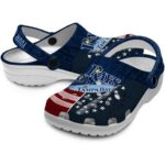 Customized Tampa Bay Rays Star Spangled Side Pattern Crocs Best selling