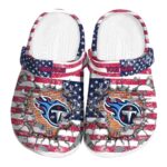 Customized Tennessee Titans Freedom Splinter Crocs Best selling