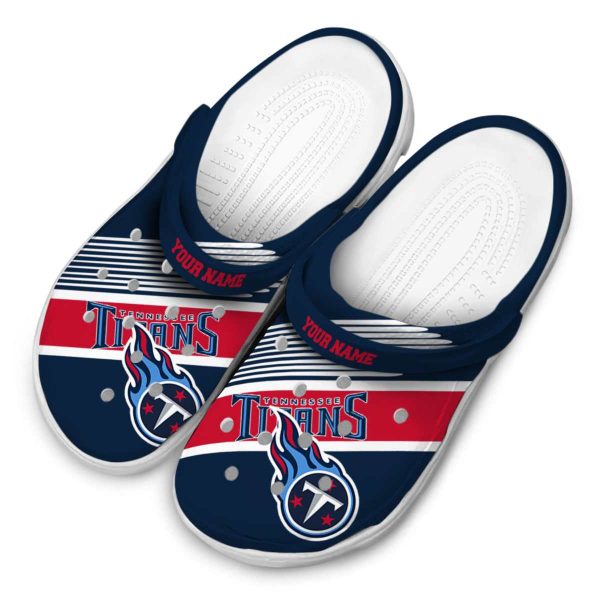 Customized Tennessee Titans Vibrant Dual Tone Crocs Trendy