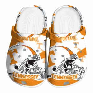 Customized Tennessee Volunteers Football Helmet Crocs Best selling