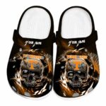 Customized Tennessee Volunteers Gothic Skull Crocs Best selling