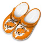 Customized Tennessee Volunteers Splash Motif Background Crocs Best selling