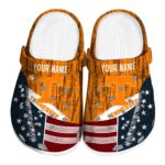 Customized Tennessee Volunteers Star Spangled Side Pattern Crocs Best selling