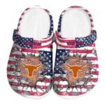 Customized Texas Longhorns Freedom Splinter Crocs Best selling