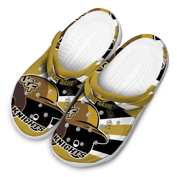 Customized UCF Knights Baseball Helmet Crocs Trendy