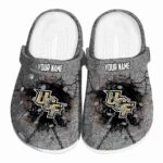 Customized UCF Knights Cracked Ground Texture Crocs Best selling