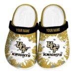 Customized UCF Knights Splash Art Crocs Best selling