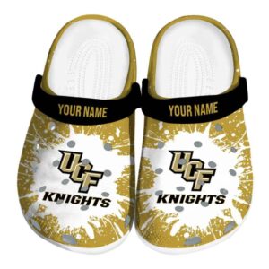 Customized UCF Knights Splash Art Crocs Best selling