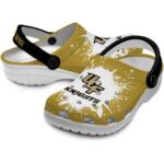 Customized UCF Knights Splash Art Crocs Best selling