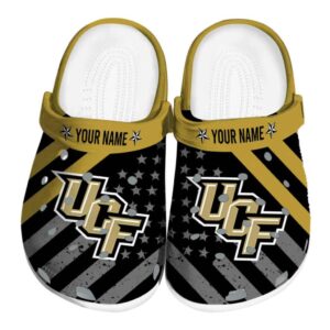 Customized UCF Knights Star Spangled Graphic Crocs Best selling