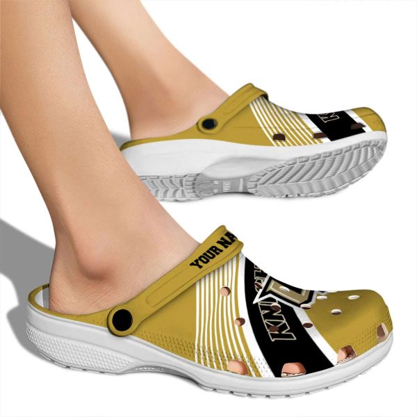 Customized UCF Knights Vibrant Dual Tone Crocs High quality