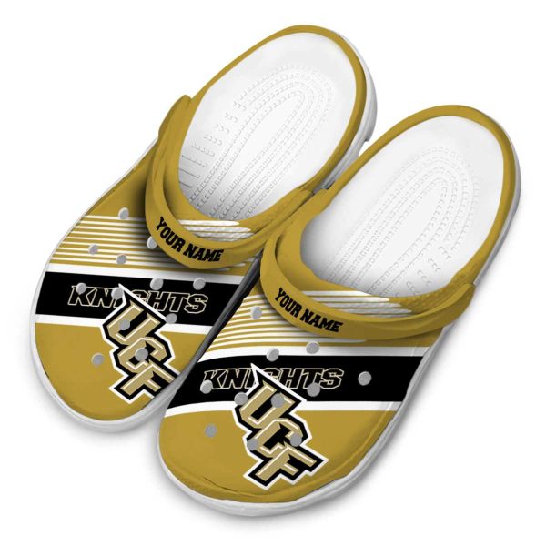 Customized UCF Knights Vibrant Dual Tone Crocs Trendy