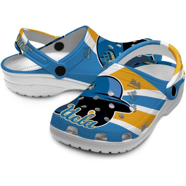 Customized UCLA Bruins Baseball Helmet Crocs Latest Model