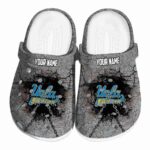 Customized UCLA Bruins Cracked Ground Texture Crocs Best selling