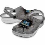 Customized UCLA Bruins Cracked Ground Texture Crocs Best selling
