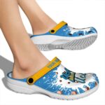 Customized UCLA Bruins Splash Art Crocs Best selling