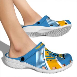 Customized UCLA Bruins Vibrant Dual Tone Crocs High quality